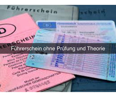 Holen Sie sich Ihren registrierten führerschein.